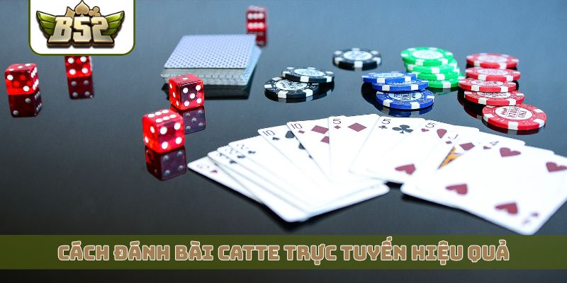 Cách đánh bài catte trực tuyến hiệu quả
