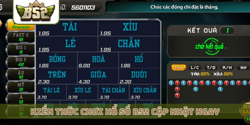 Kiến thức chơi xổ số B52 cập nhật ngay